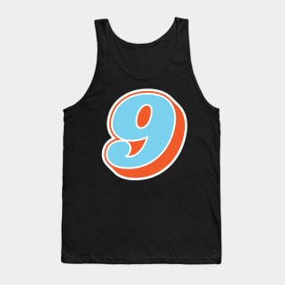 Blue 'n' Orange 9 Tank Top